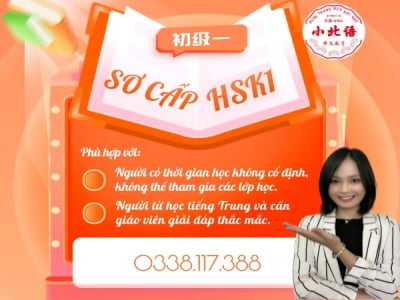 KHÓA HỌC ONLINE VIDEO TIẾNG TRUNG SƠ CẤP HSK1 (Tập 1)